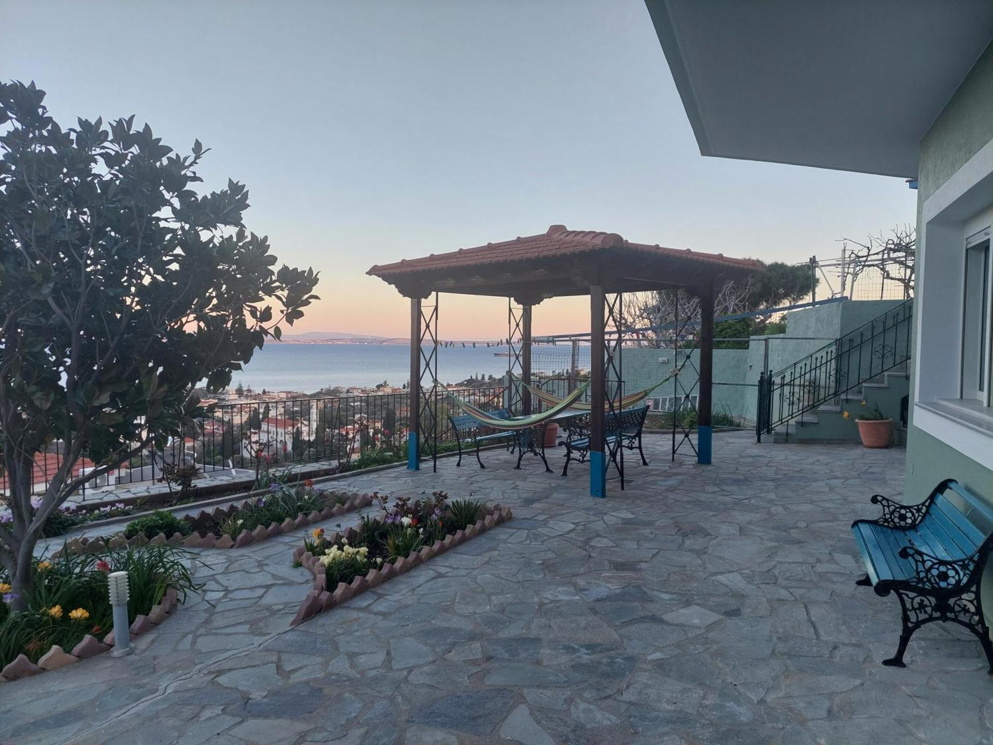הוילה Vrontádos Depys' View מראה חיצוני תמונה